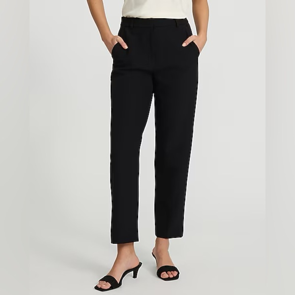 EXPRESS Editor Super High Waisted Straight Ankle Pant